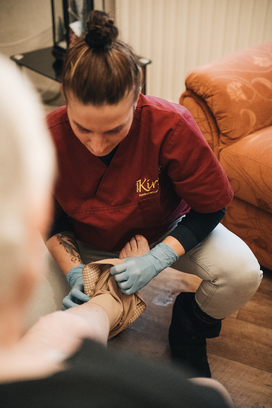 Liebevolle Pflegebetreuung